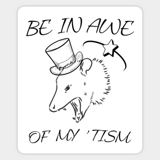 Be In Awe Of My 'Tism Magnet